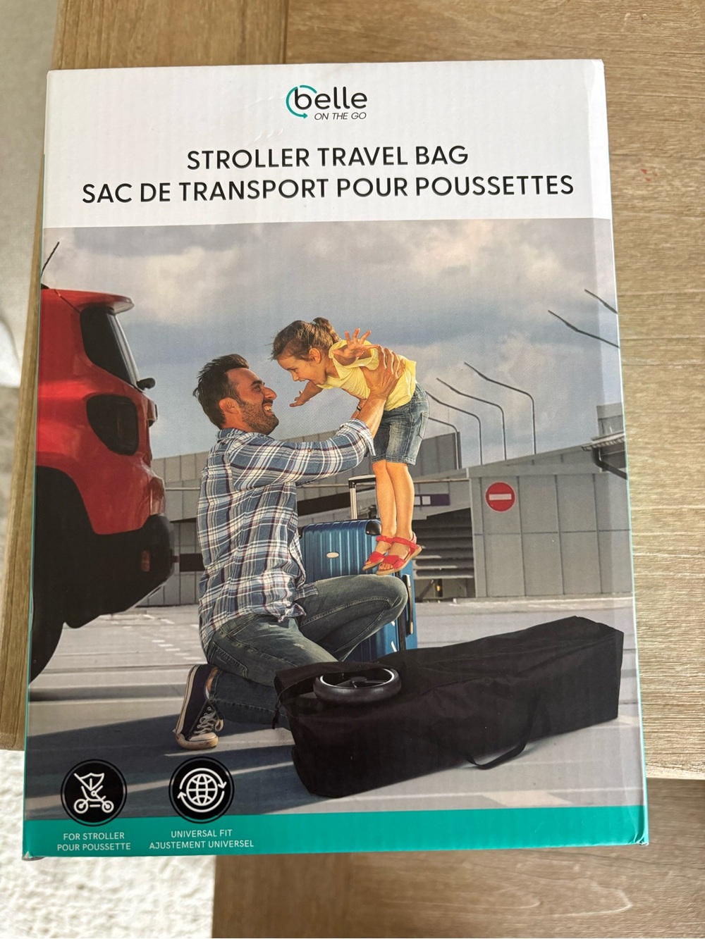 Belle On The Go Stroller Travel Bag in Black